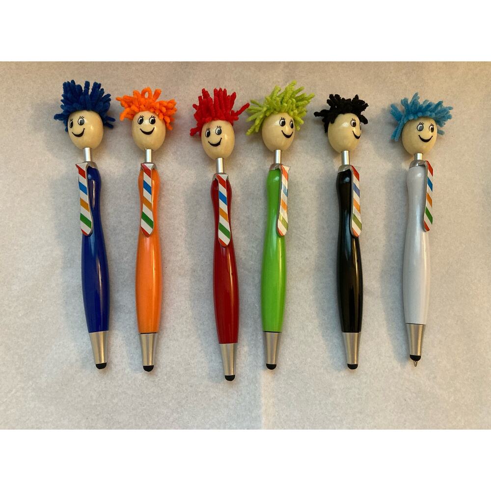 Bundle Head Man Ballpoint Touch Screen Color Black A3